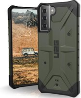 Samsung Galaxy S21 Backcover hoesje - Groen