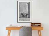 Poster - Bicycle with Black Tires-20x30