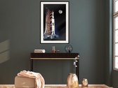 Artgeist - Schilderij - Cosmodrome - Multicolor - 20 X 30 Cm