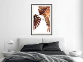 Poster - Copper Monstera-40x60