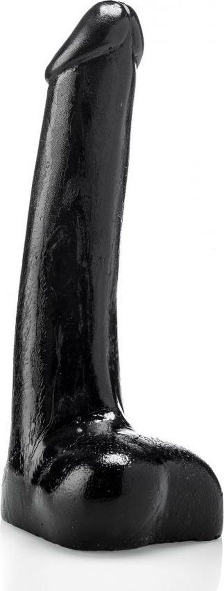Goedkoopste XXLTOYS - Gerrit - Dildo - Inbrenglengte 16 X 4 cm - Black - Uniek Design Realistische Dildo – Stevige Dildo – voor Diehards only - Made in Europe