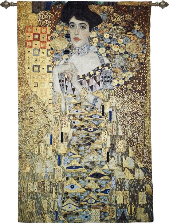 Tapisserie - Tapisserie - Femme en or - Gustav Klimt - 86 x 140 cm | bol.com