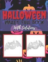 Halloween Mazes Full Book With Solutions