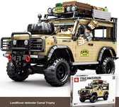 Land Rover Defender Camel Trophy- Compatible met grote merken - 4631 bouwstenen - Originele verpakking