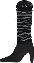 Beenwarmer ASHLEY - Grijs / Zwart - Polyester - One size