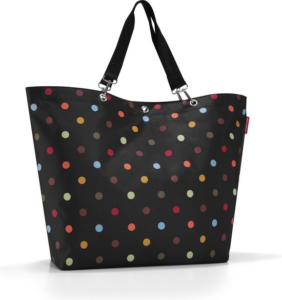 Reisenthel Shopper XL – 35L – zwart met stippen
