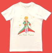 Le Petit Prince - Kinder T-shirt - Wit - 9/11 Jaar (134/146)