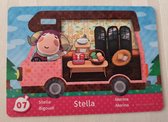 Amiibo animal crossing new horizons buskaarten serie 5 first prints Stella 07