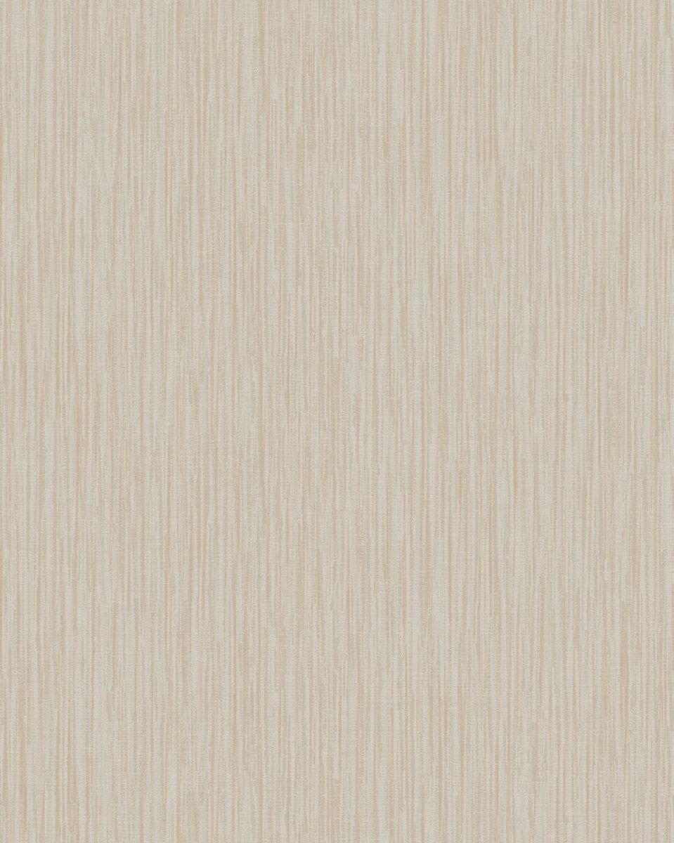 Structuur behang Profhome VD219132-DI vliesbehang hardvinyl warmdruk in reliëf gestempeld in used-look glanzend beige grijs 5,33 m2