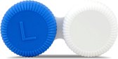 Lenzendoosje met Microban® technologie - Blauw/Wit