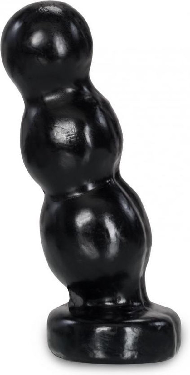 Goedkoopste XXLTOYS - Ismael - XXL Plug - Inbrenglengte 17 X 6 cm - Black - Uniek design Buttplug - Stevige Anaal plug - Made in Europe
