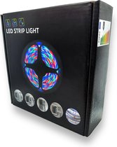 Fully Bright Led strip Pro - led strip - 5 meter - siliconencoating - RGB - incl. afstandsbediening - incl. kleurverandering - zelfklevend