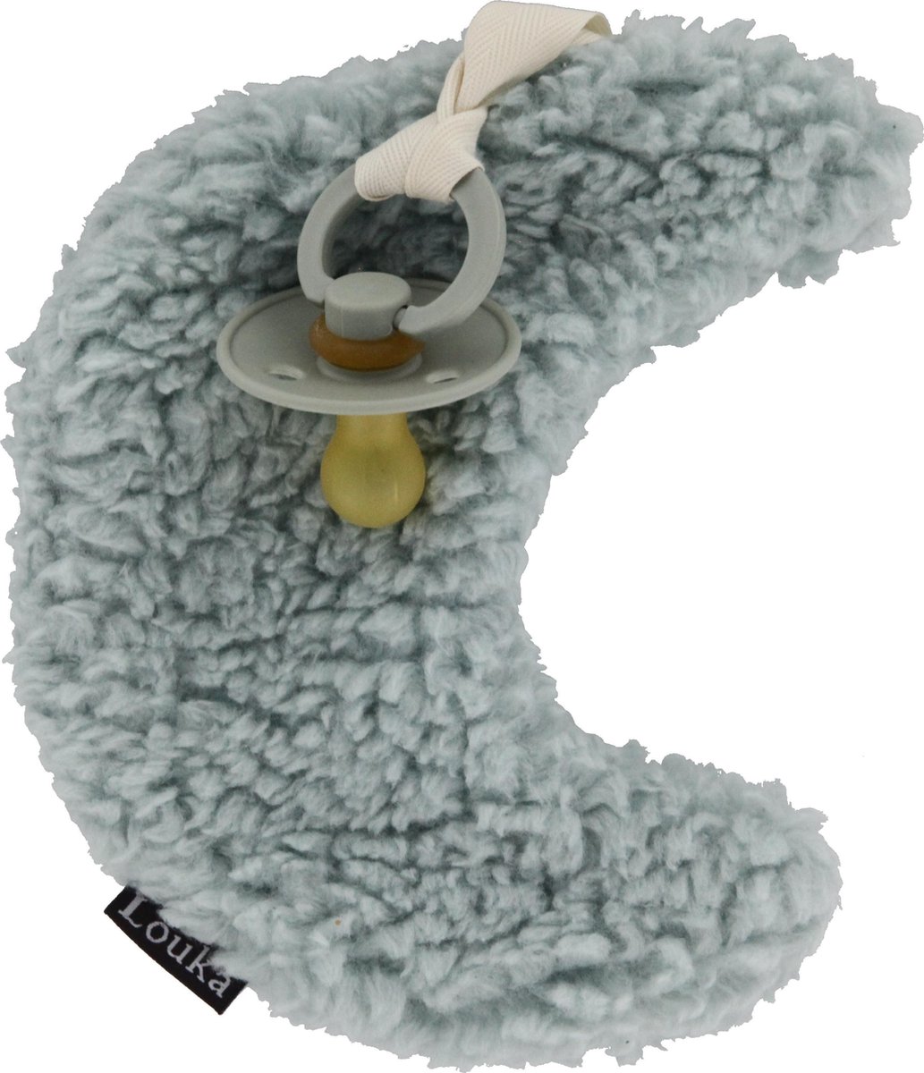 Goedkoopste Louka speendoekje maan groen - meisje - jongen - teddy - speenknuffel - excl. Speen