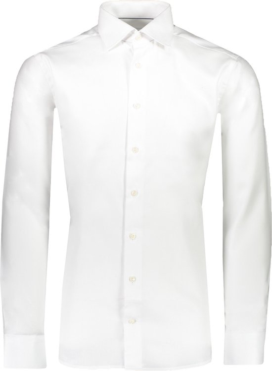 Eton Overhemd Wit Getailleerd - Maat EU42 - Mannen - Never out of stock Collectie - Katoen