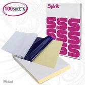 Professioneel transferpapier voor thermische printer - Carbonpapier voor thermische printer - overtrekpapier voor tattoo kopieer machine - Carbonpapier - Thermisch printpapier - tr