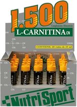 Nutrisport L-carnitina Fresa 1500mg 20amp