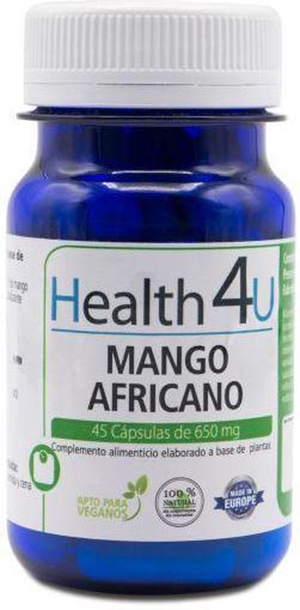 H4u H4u Mango Africano 45 Capsules De 650 Mg