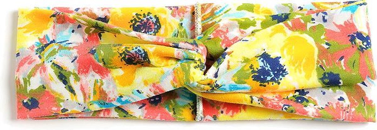 Haarband Yellow Flower / Bloemen Geel | Katoen | Bandana | Fashion Favorite