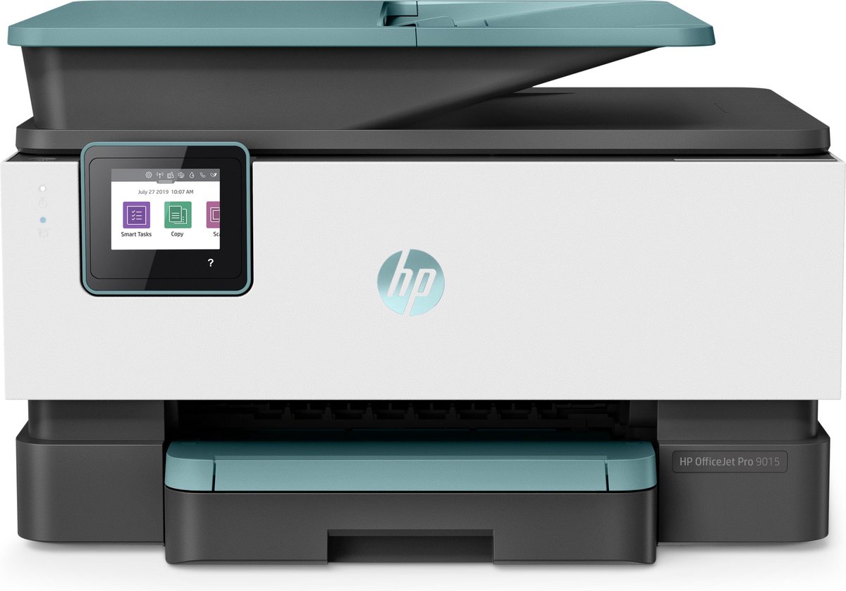 1. Beste inkjetprinter: HP OfficeJet Pro 9015e