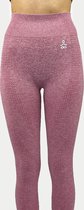 VANO WEAR Sportoutfit / fitness kleding set voor dames / fitness legging + sport top (roze)