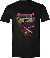 Jurassic Park Triangle Black T-Shirt - M