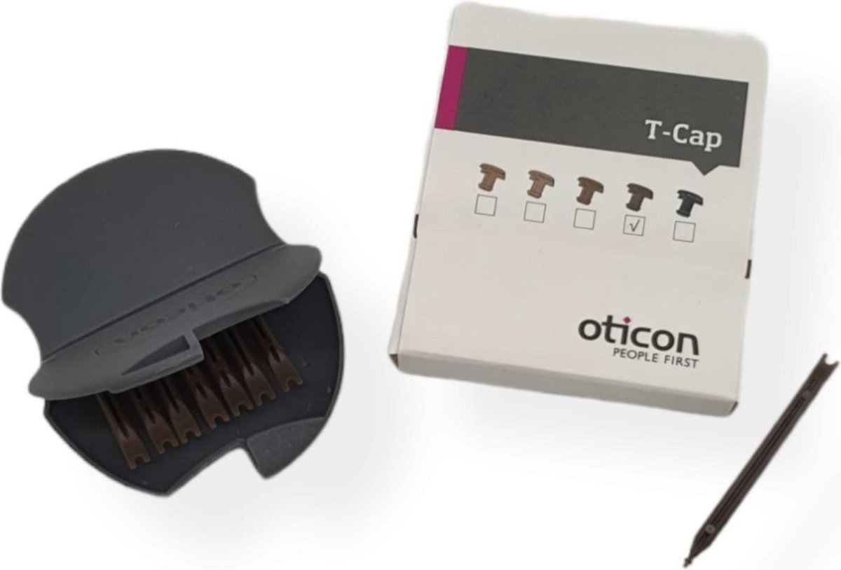 Goedkoopste Oticon T-cap Bruin