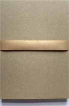 50 feuilles de karton / papier hobby coloré, A4 210x297 mm – robuste 210 grammes 100 % kraft recyclé couleur gris cannelé