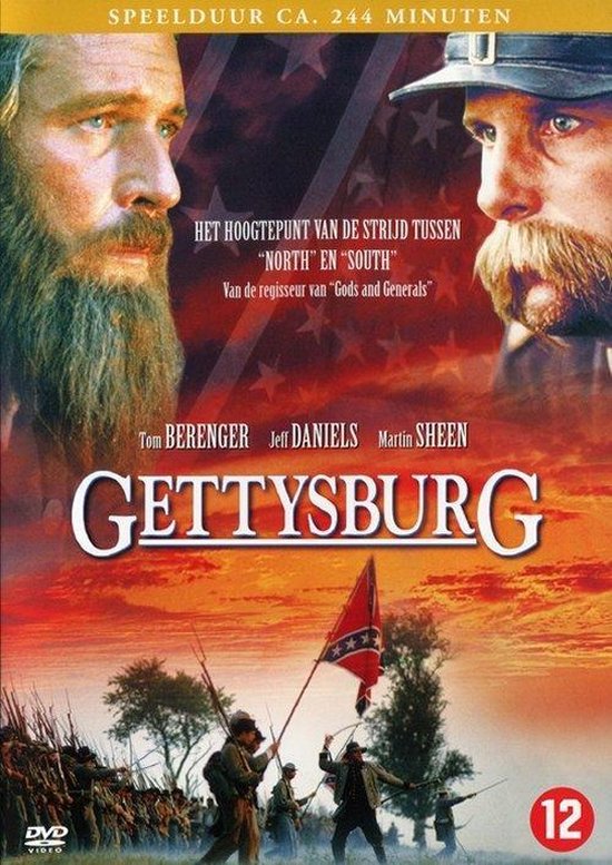 Cover van de film 'Gettysburg'