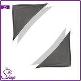 2x Grijs Driehoek Schaduwdoek 3,6 x 3,6 x 3,6 m