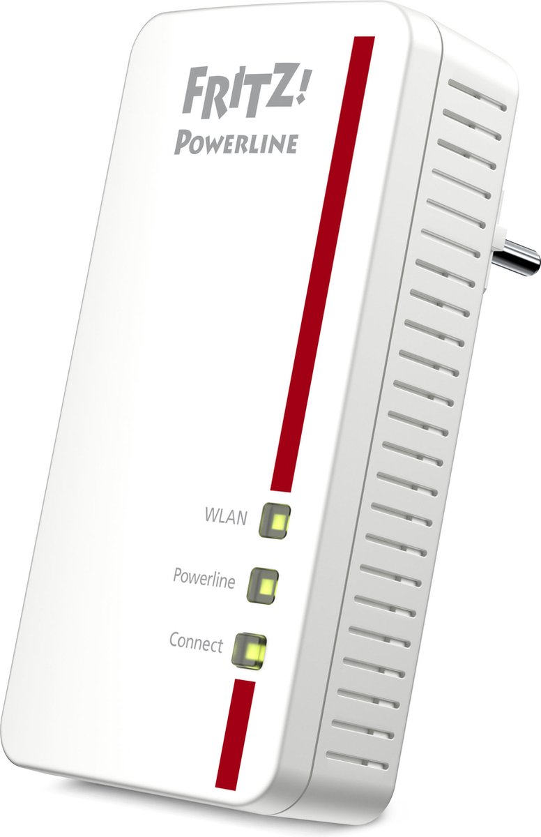 FRITZ!Powerline 1260 - Powerline-adapter - Gigabit - WiFi 5 - 400 + 866 Mbps - 1-Pack