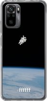 6F hoesje - geschikt voor Xiaomi Redmi Note 10 Pro -  Transparant TPU Case - Spacewalk #ffffff