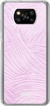 6F hoesje - geschikt voor Xiaomi Poco X3 Pro -  Transparant TPU Case - Pink Slink #ffffff