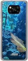 6F hoesje - geschikt voor Xiaomi Poco X3 Pro -  Transparant TPU Case - Coral Reef #ffffff