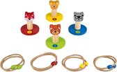 Ringwerpspel - 12 delig - FSC-gecertificeerd houten speelgoed