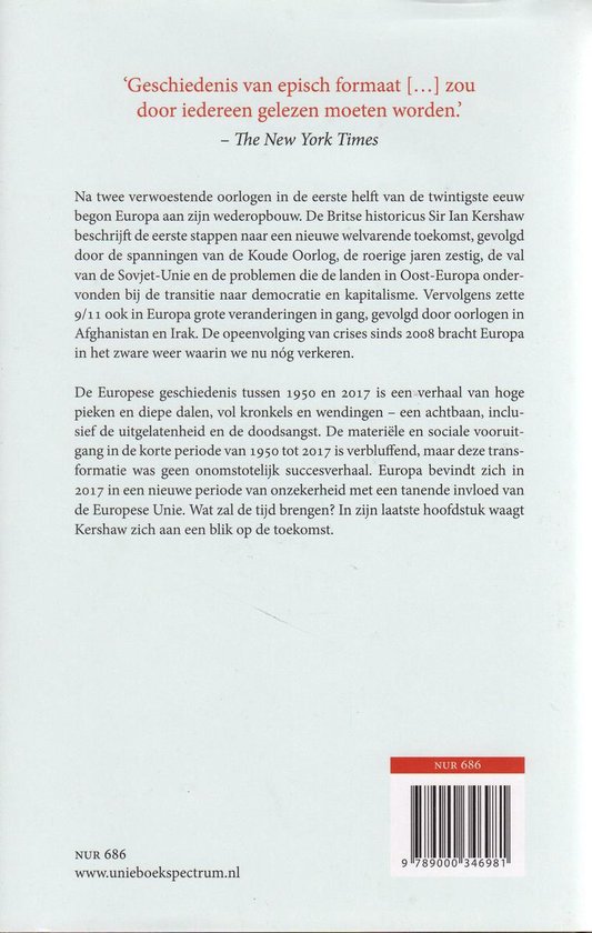 Een naoorlogse achtbaan