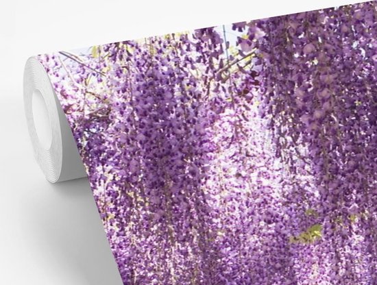 Blooming fotobehang de glycines