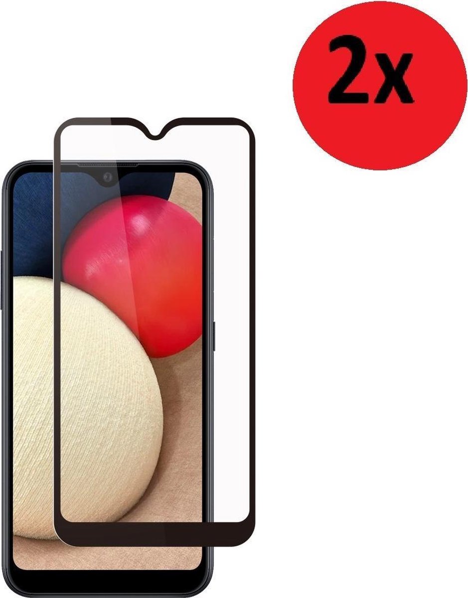 Full Screenprotector Geschikt voor Samsung A32 - 5G - A32 Full Tempered Glass 2x