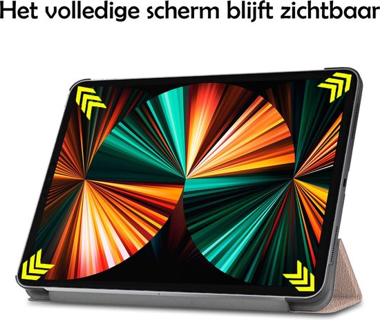 iPad Pro 2021 11 Pouces Couverture Housse Etui Tablette Housse - Or