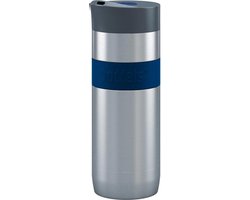 Boddels KOFFJE Koffie-to-go thermosbeker - 37 cl - RVS/Blauw
