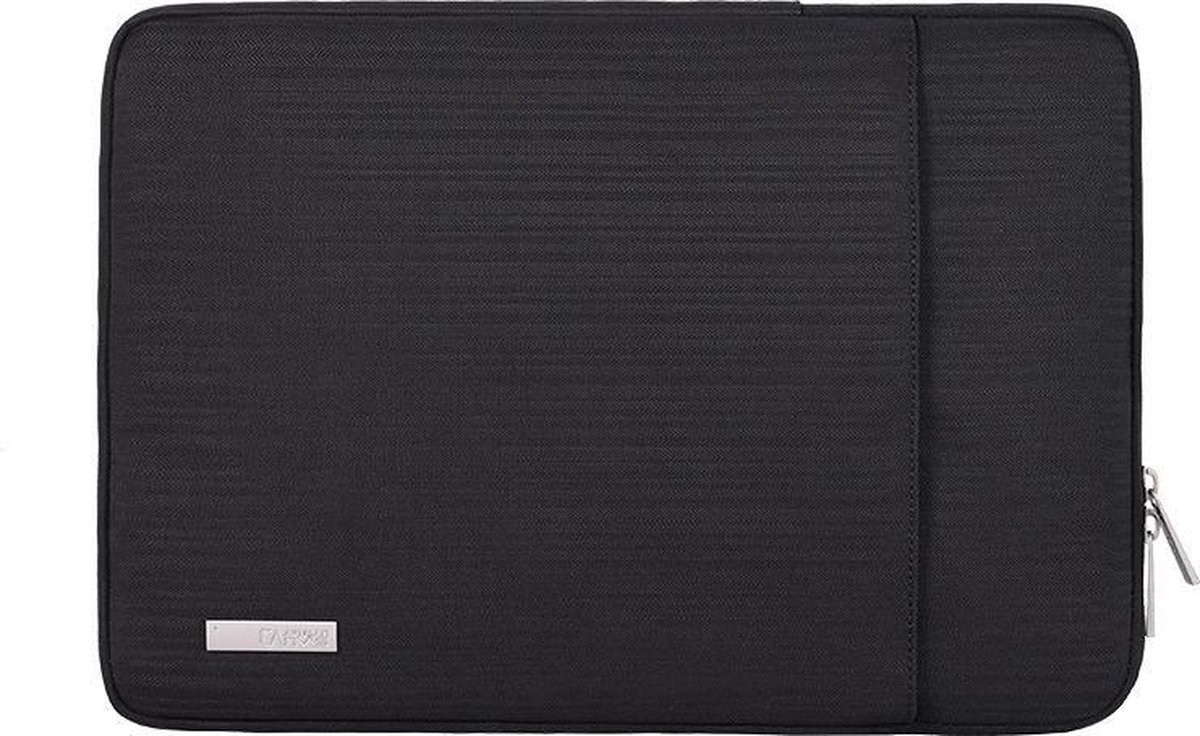 Laptophoes 13 Inch RV – Geschikt voor o.a Macbook Pro 13 Inch 2020-2021-2022 / Macbook Air 2018-2020-2021-2022 – Laptop Sleeve Hoes Case – Zwart