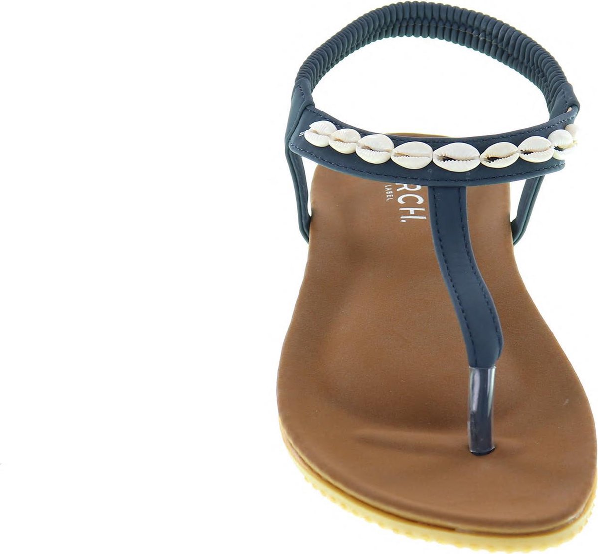 MRCH. Label Nikki Dames Sandalen - Donkerblauw - Maat 37