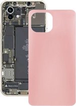 Originele batterij achterkant voor Geschikt voor Xiaomi Mi 11 Lite 4G M2101K9AG (rood)