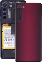 Batterij Back Cover voor Motorola Edge XT2063-3 (rood)