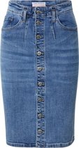 Funky Buddha rok Blauw Denim-Xs (34)