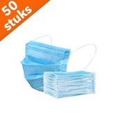 Wegwerp Mondkapjes Blauw | 50 Stuks