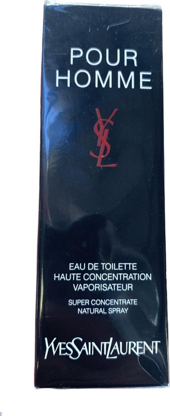 Yves Saint Laurent Pour Homme 100 Edt Super Concentrate Natural Spray