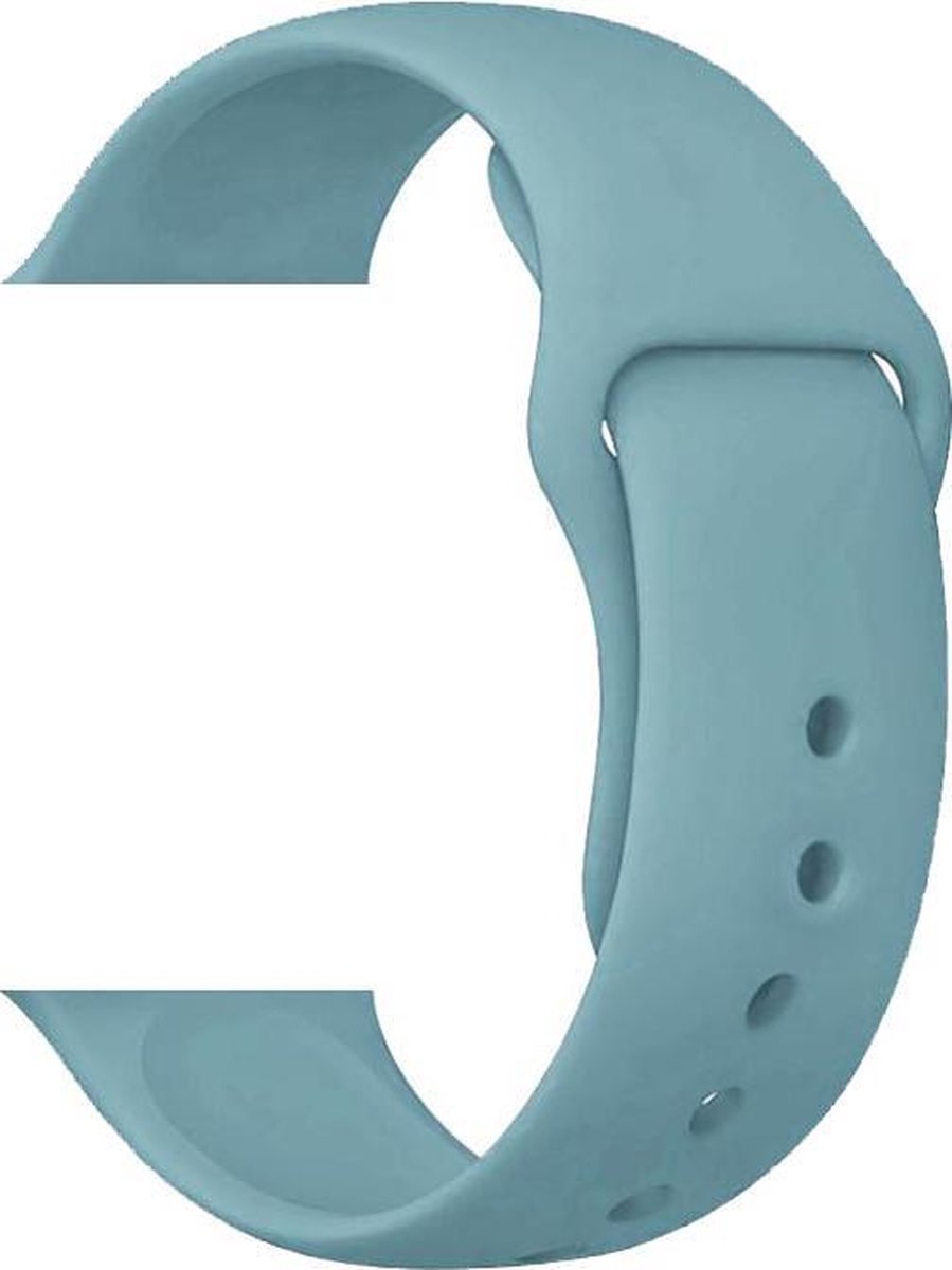 MaxVision's Siliconen Bandje Cactus Medium/Large Geschikt voor Apple Watch Bandje 6 - SE - 1 - 2 - 3 - 4 - 5  38mm - 40mm Cactus