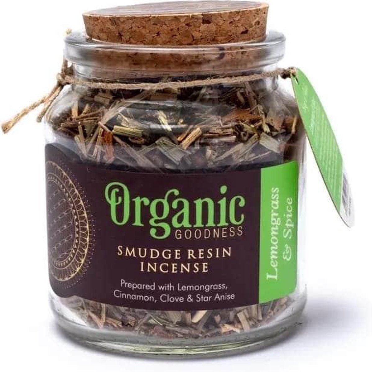 Organic Goodness Citroengras & Kruiden Smudge Wierookkruiden (80 gram)
