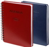 6517-22-BR Duopakket Personal agenda 2022 Blauw - Rood 2e halve prijs