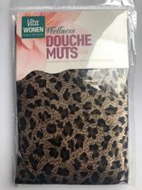 Douche muts Panterprint - shower cap Panterprint dames / does muts Panterprint